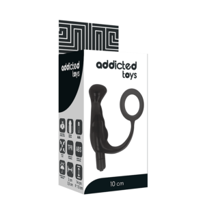 Addicted Toys-Vibrator Prost Tico Black 10 cm-Silicon 12 Addicted Toys-Vibrator Prost Tico Black 10 cm-Silicon - imagine 6