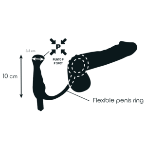 Addicted Toys-Vibrator Prost Tico Black 10 cm-Silicon 8 Addicted Toys-Vibrator Prost Tico Black 10 cm-Silicon - imagine 2