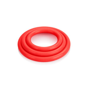 Calexotics-Tri-rings Set Roșu-Silicon 7 Calexotics-Tri-rings Set Roșu-Silicon - imagine 3