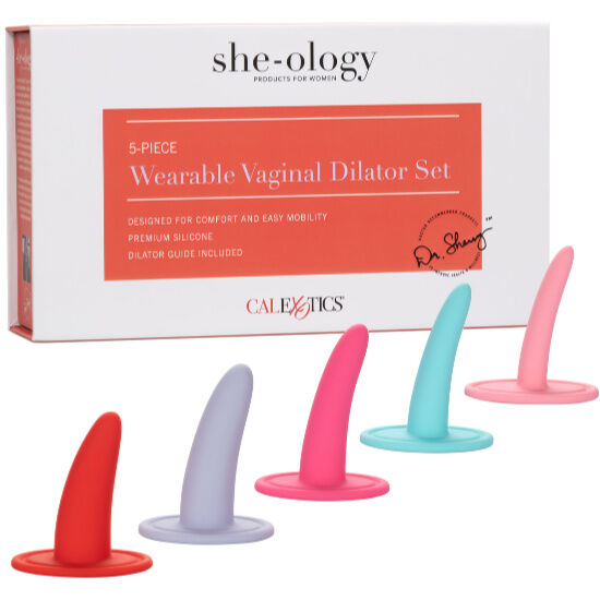 Calexotics-Set de Dilatatoare Purtabile 5 Piese-Silicon · Jucarii Anale