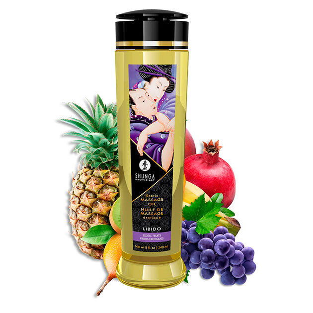 Shunga - Ulei de Masaj Erotic Libido 240 ml 1 img 89180 e6364523798405e6c50deb8c0dac615f 1