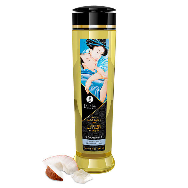 Shunga - Adorable Ulei Erotic de Masaj 240 ml 1 img 89183 2d823ddf9ffa0df0e61bc85a1f07024e 1