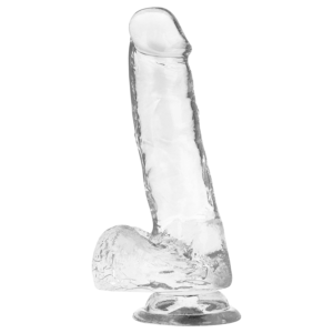 X Ray-Clear Cock cu Balls 18.5 cm -o- 3.8 cm-Jelly, Ventuza - imagine 5