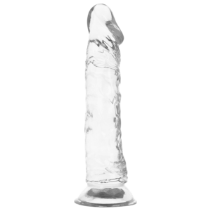 X Ray-Dildo Transparent 21 cm -o- 4 cm-Jelly, Waterproof, Ventuza - imagine 3