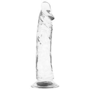 X Ray-Dildo Transparent 21 cm -o- 4 cm-Jelly, Waterproof, Ventuza - imagine 5