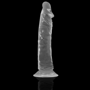 X Ray-Dildo Transparent 21 cm -o- 4 cm-Jelly, Waterproof, Ventuza - imagine 6