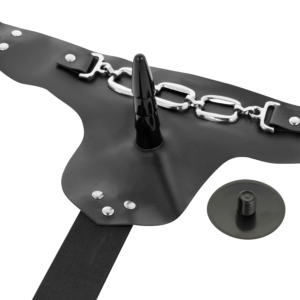 Harness Attraction-Rnes George Vibrator Realist 19 cm - 4 cm-TPR - imagine 5