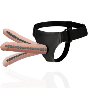 Harness Attraction-Derick Articulable Flesh 22.5 cm -o- 4.5 cm-TPR 11 Harness Attraction-Derick Articulable Flesh 22.5 cm -o- 4.5 cm-TPR · Strapon & Harness (imaginea 5)