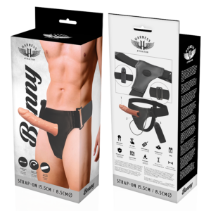 Harness Attraction-Rnes Hollow Benny cu Vibrator 15 cm -o- 4.5 cm 13 Harness Attraction-Rnes Hollow Benny cu Vibrator 15 cm -o- 4.5 cm - imagine 6