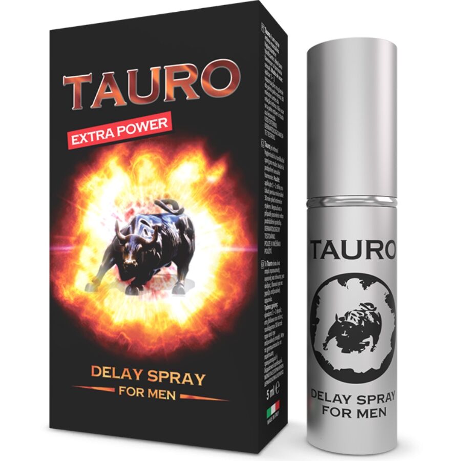 Tauro - Extra Power Spray Întârziere pentru Bărbați 5 ml 1 img 90164 e3a843f644001529309977587152f11f 1