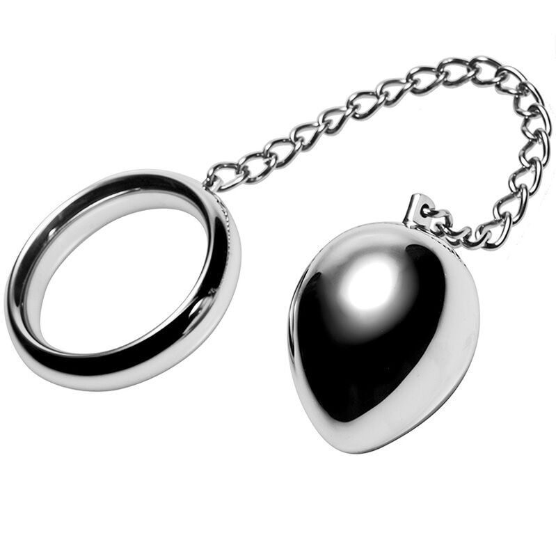 Metal Hard-Inel pentru Penis 40MM + Lanț cu Minge Metalică 1 img 90223 e576137b887723d65e1d237d5f06bed4 1