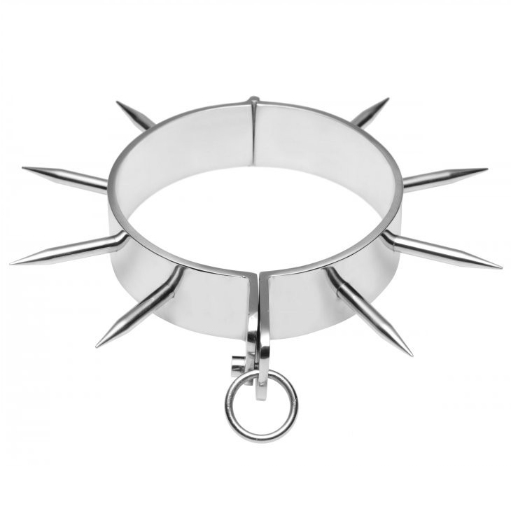 Metal Hard-Zgardă Bdsm pentru Sclavie cu Țepi 1 img 90231 917bea047bc8d05fb8553df4cf9331ca 1