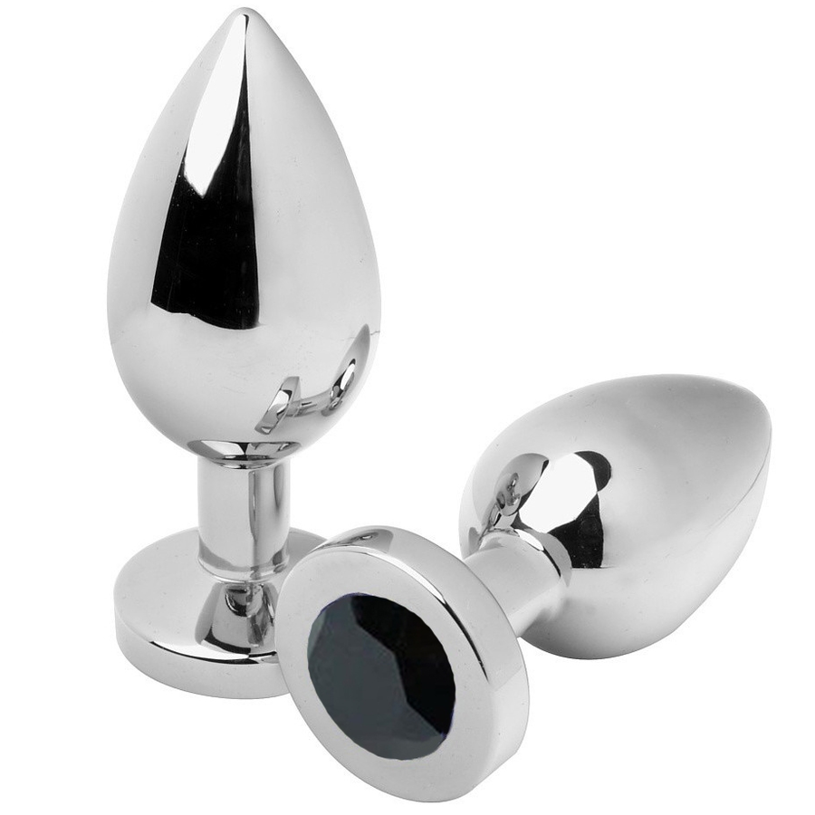 Metal Hard-Dop Anal Diamond Negru Mic 5.71CM-Waterproof 1 img 90251 6bdf857c0822d8abecacc1a132b6a3cc 1