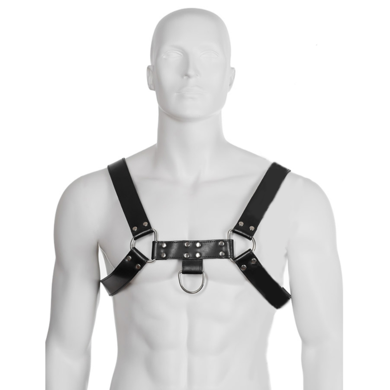 Leather Body-Ham din Piele cu Lanțuri Iii 2 Leather Body-Ham din Piele cu Lanțuri Iii · Accesorii BDSM (imaginea 2)