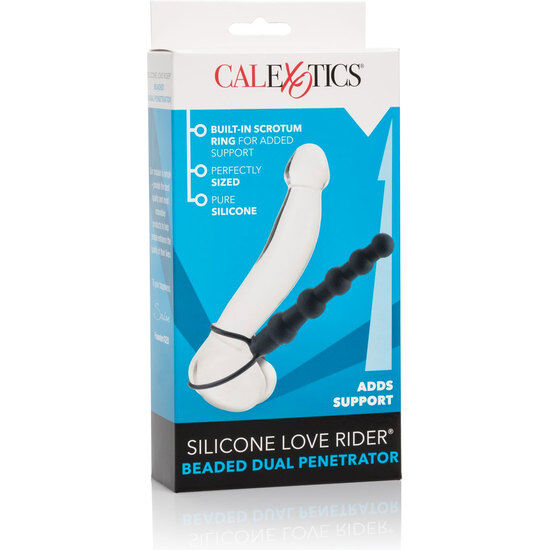 Calexotics-Penetrator Dublu cu Mărgele Negru-Silicon 2 img 90537 23fd8f61be8022a5d7746f68a4e6c479 1
