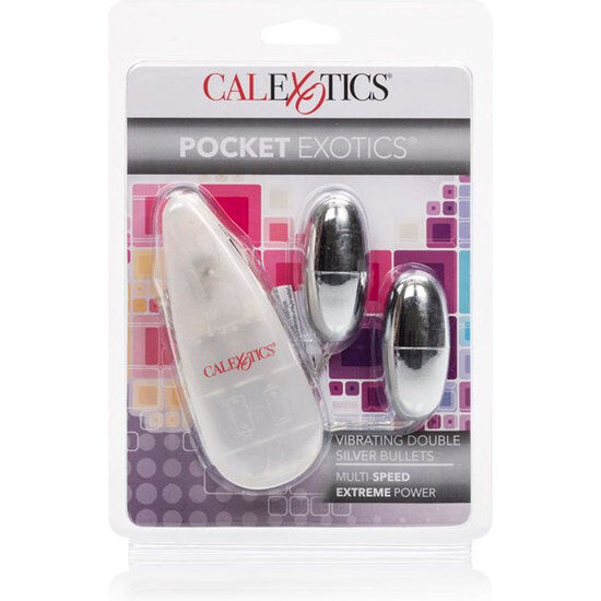 Calexotics-Duo Gloanțe Vibratoare Argintii-ABS 4 img 90558 5be16c0a659bde893e9fab4836254d49 1