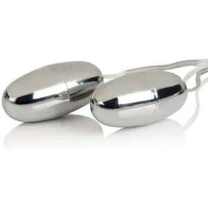 Calexotics-Duo Gloanțe Vibratoare Argintii-ABS 7 Calexotics-Duo Gloanțe Vibratoare Argintii-ABS - imagine 3