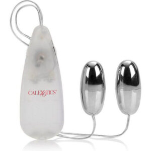 Calexotics-Duo Gloanțe Vibratoare Argintii-ABS 5 Calexotics-Duo Gloanțe Vibratoare Argintii-ABS - imagine 1