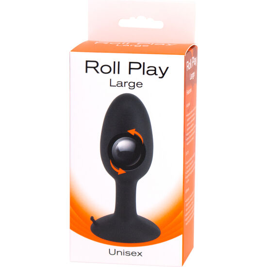 Seven Creations - Roll Play Plug Anal din Silicon, Mărime Mare 2 img 90828 f3b3ef23a8d9d23c154f95ce70968491 1