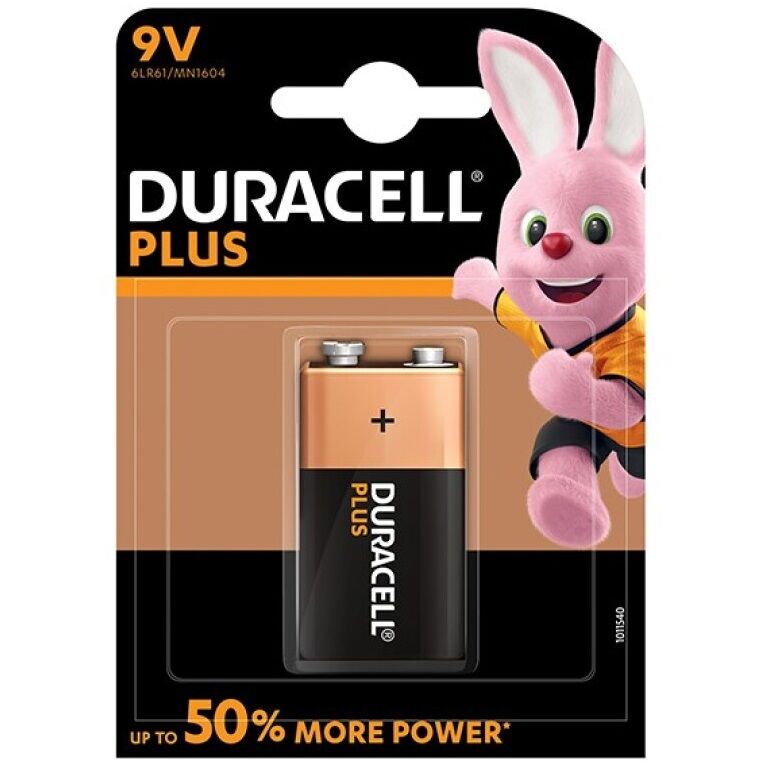 Duracell-Plus Power Baterie 9V LR61 1UNIT 1 img 90956 ed6a8ba091709307f8e6142f8a723197 1