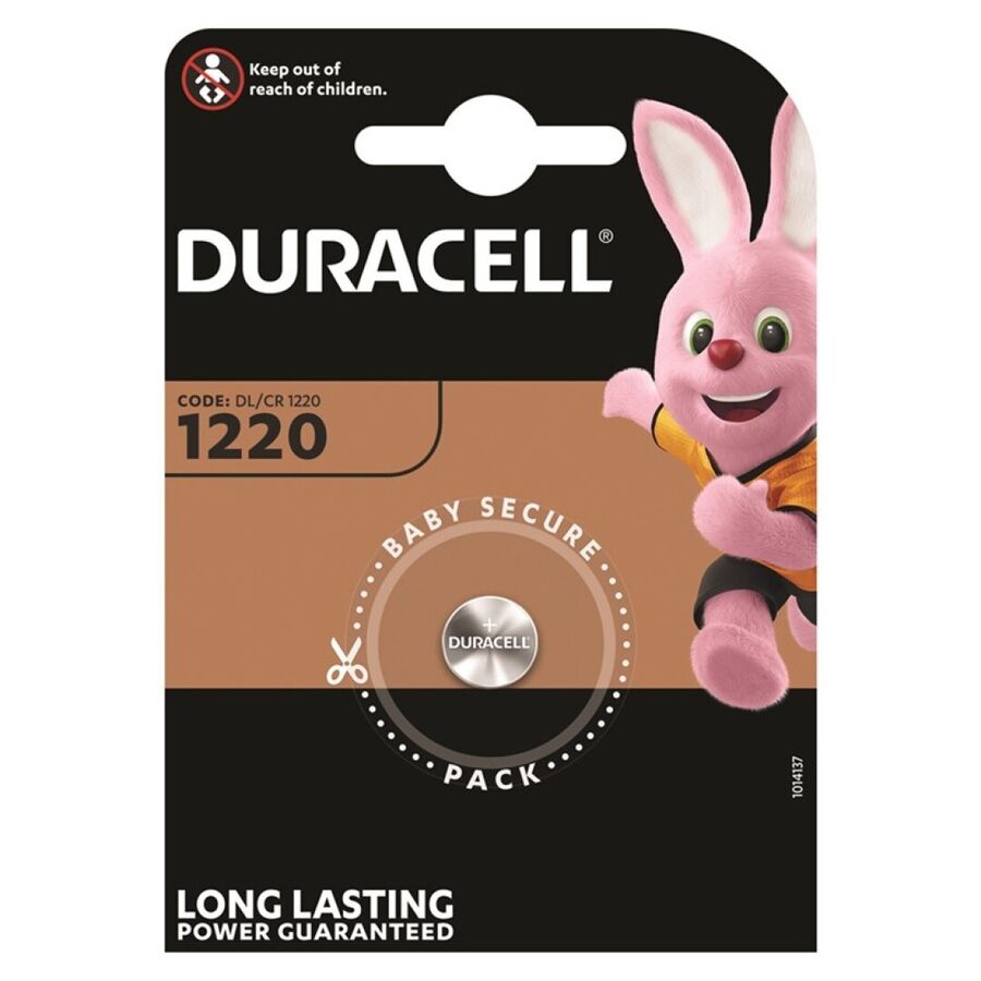 Duracell-Baterie Buton Litiu CR1220 3V, 1 Unitate 1 img 90959 8b22b6966b7c10c68ea888a83287dde2 1