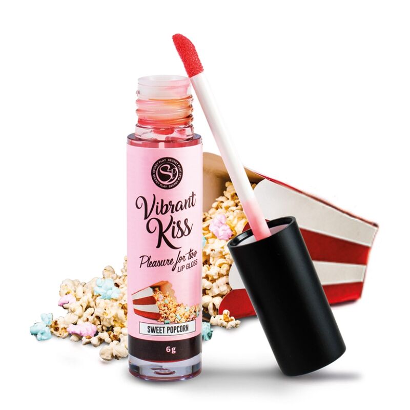 Secretplay Cosmetic-Gloss de Buze Vibrant Kiss Sweet Popcorn 1 img 91335 bfc205999de09ac5409b7da6513454f6 1