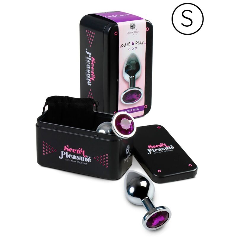 Secretplay Toys-Anal Plug Lila S-Metal 2 img 91341 1684b0d58ec5327b66ec4eee0942da3c 1