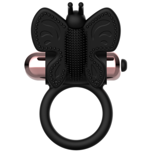 Coquette Toys-Inel Vibrator Fluture Negru/Auriu-Silicon 14 Coquette Toys-Inel Vibrator Fluture Negru/Auriu-Silicon - imagine 6