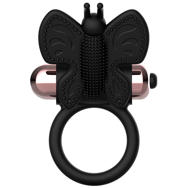 Coquette Toys-Inel Vibrator Fluture Negru/Auriu-Silicon 6 img 92695 3997fcc4e93953fbaab047b776b00389 1