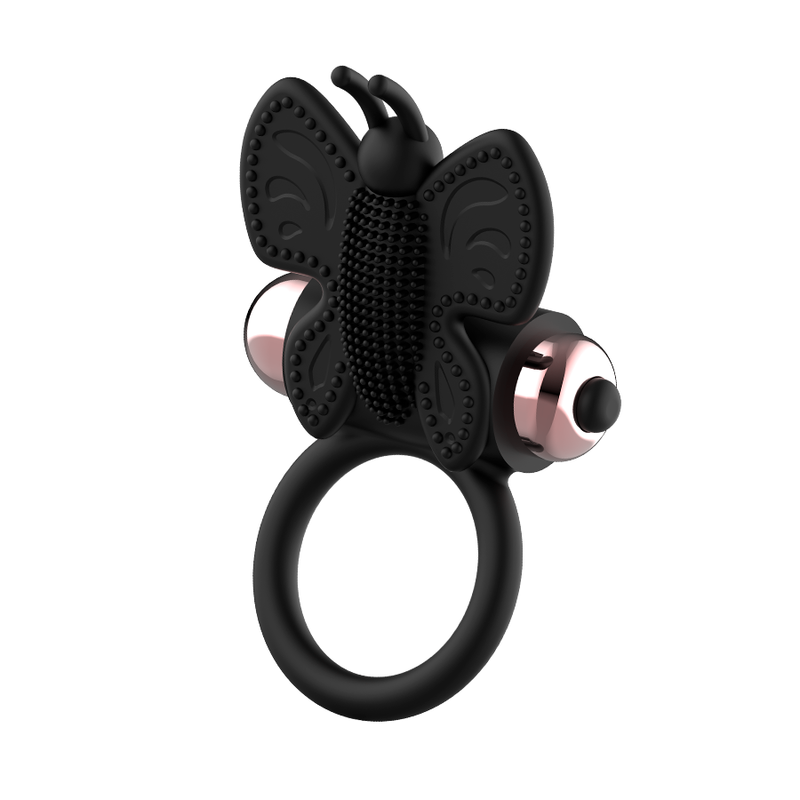 Coquette Toys-Inel Vibrator Fluture Negru/Auriu-Silicon 5 img 92696 84e220332f6560bb64c61c1caf584346 1