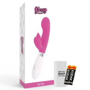 Glossy-Rabbit Elvis Roz, 10 Funcții Silicon-10 Trepte 11 Glossy-Rabbit Elvis Roz, 10 Funcții Silicon-10 Trepte - imagine 4