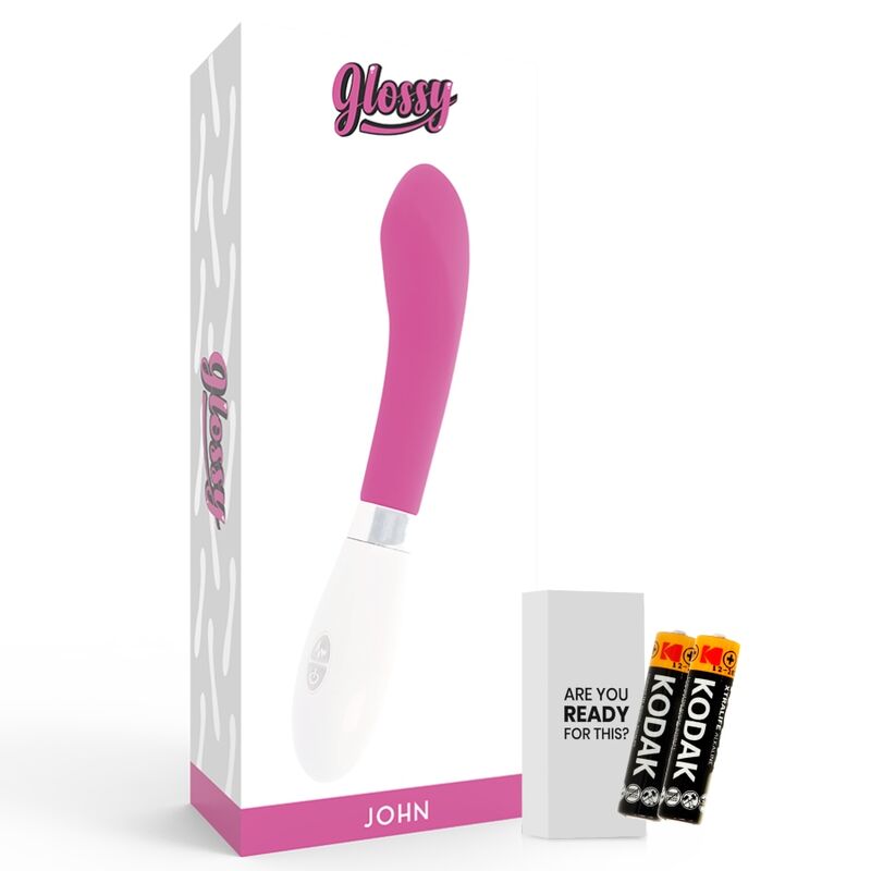Glossy-John Vibrator Roz-Silicon, 10 Trepte, Waterproof 2 img 92980 26a9823f79ad892ababeb5978a7ab3b4 1