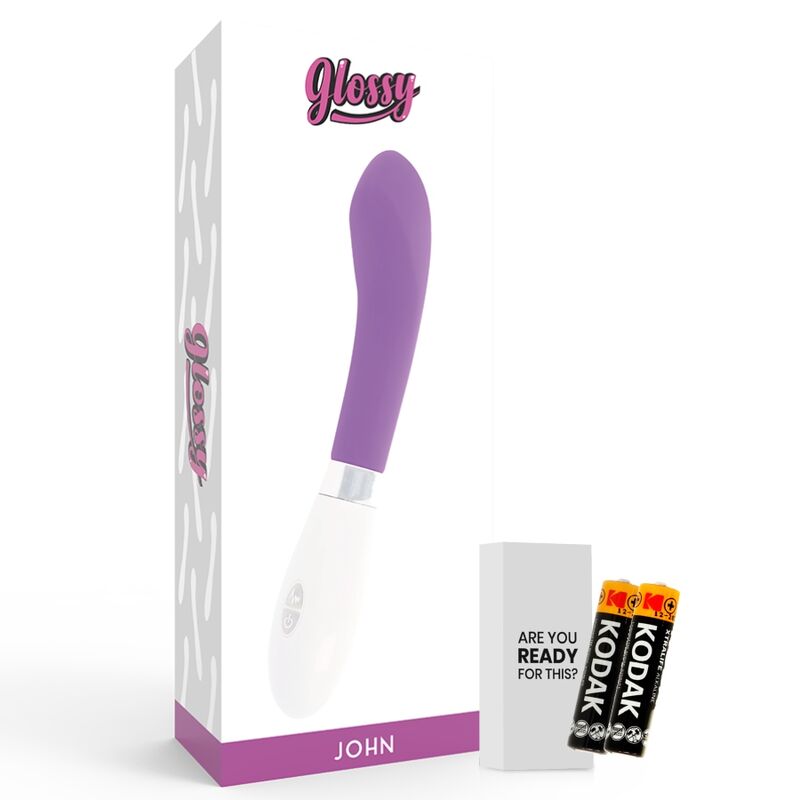 Glossy-John Vibrator Purple-Silicon, 10 Trepte, Waterproof 6 img 92982 dbca8963647f32380d1cb16bf9399de7 1