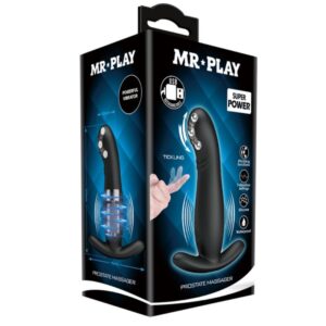 Mr Play-Stimulant Prostatic Reîncărcabil Negru-Silicon, 3 Trepte 18 Mr Play-Stimulant Prostatic Reîncărcabil Negru-Silicon, 3 Trepte - imagine 9