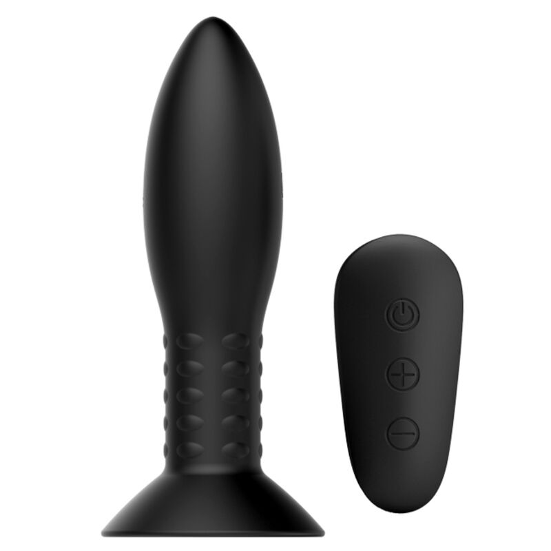 Mr Play-Plug Anal cu Bile Rotative Negre si Telecomandă-Silicon 1 img 93405 2ff6656860101c44a14d544c495ef97d 1