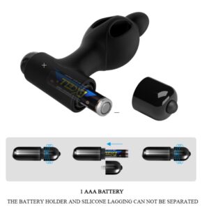Mr Play-Plug Anal din Silicon cu Vibrație-10 Trepte, Waterproof 13 Mr Play-Plug Anal din Silicon cu Vibrație-10 Trepte, Waterproof - imagine 6