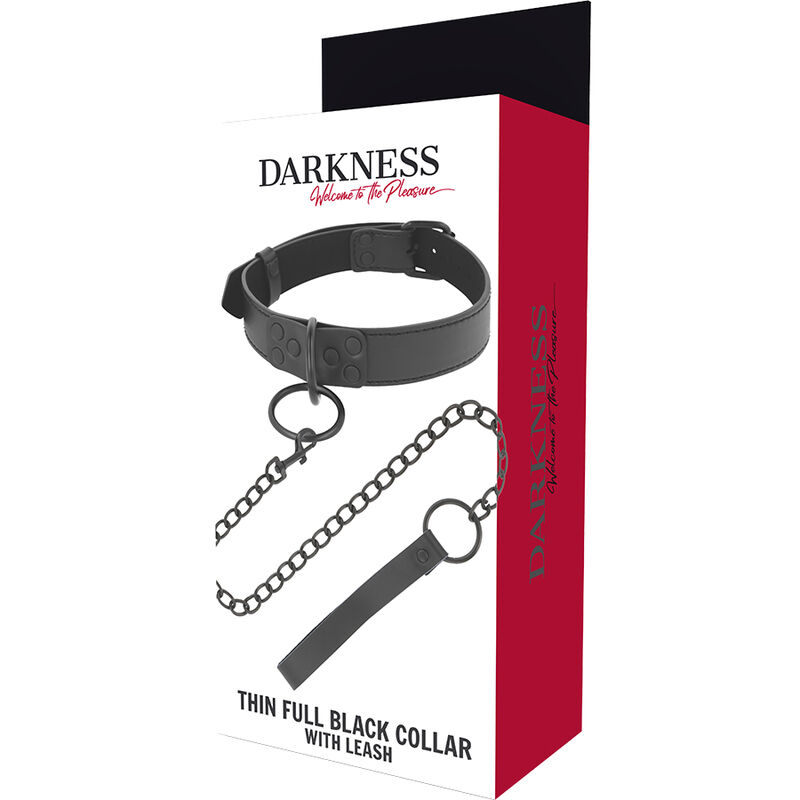 Darkness Bondage-Colier Negru cu Lanț-Metal 4 img 93771 22fdf2e374ab49ca5192cd72f1a6f322 1