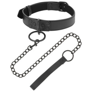 Darkness Bondage-Colier Negru cu Lanț-Metal 10 Darkness Bondage-Colier Negru cu Lanț-Metal - imagine 5