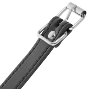 Darkness Bondage-Inel pentru Penis cu Curea-Piele Ecologica - imagine 3