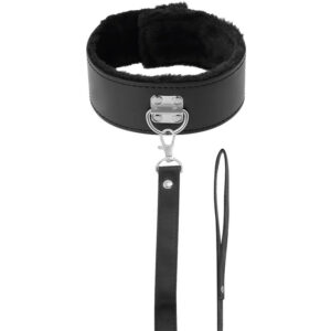 Darkness Bondage-Guler Căptușit cu Lanț din Titan-Piele Ecologica 12 Darkness Bondage-Guler Căptușit cu Lanț din Titan-Piele Ecologica - imagine 6