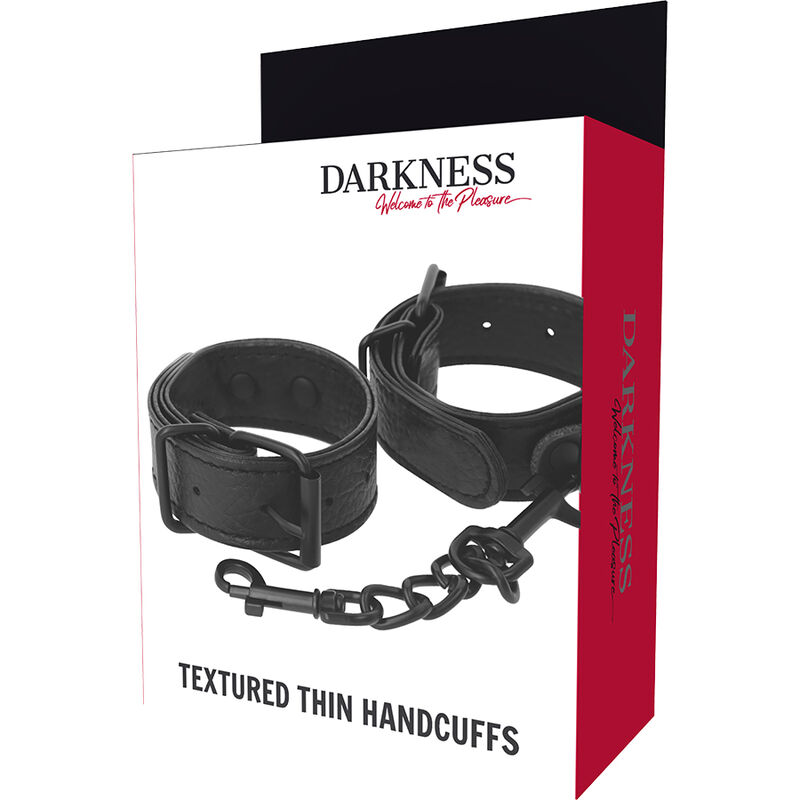Darkness Bondage-Cătușe Subțiri Texturate Lățime Mare-Metal 2 img 93872 f509fdabc51bae550020ad77d74efc1f 1