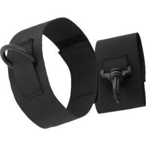 Darkness Bondage-Manșete Glezne Nylon Negre 11 Darkness Bondage-Manșete Glezne Nylon Negre - imagine 5