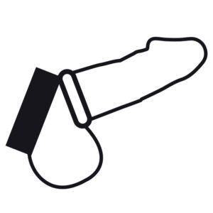 Darkness Bondage-Inel Metalic pentru Penis și Testicule - imagine 4