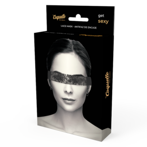 Coquette Accessories-Mască Dantelă Neagră 9 Coquette Accessories-Mască Dantelă Neagră - imagine 3