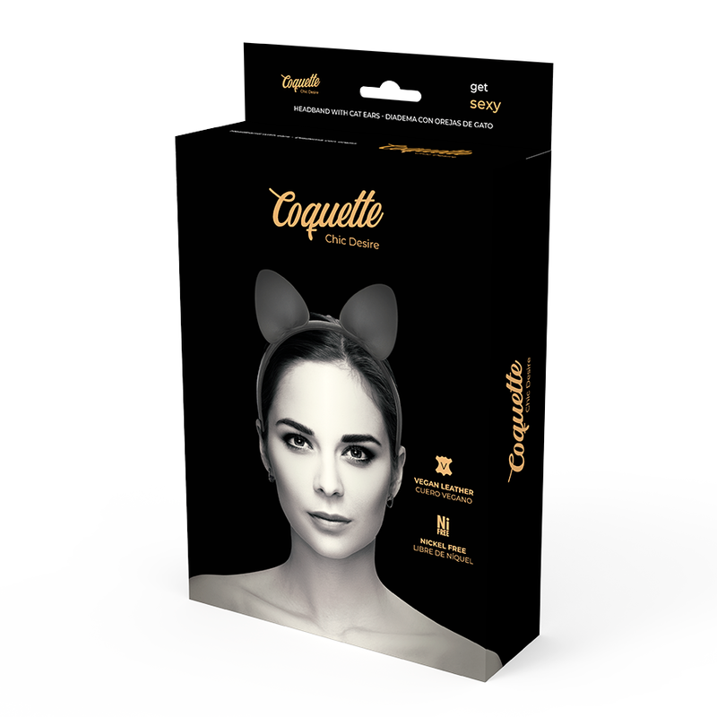 Coquette Accessories-Bentiță cu Urechi de Pisică-Piele Ecologica 3 img 94592 8e48446112213d0c16a5bc40913b0c7e 1