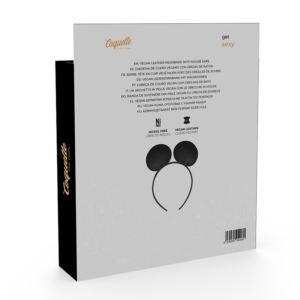 Coquette Accessories-Bentiță cu Urechi de Șoarece-Piele Ecologica 9 Coquette Accessories-Bentiță cu Urechi de Șoarece-Piele Ecologica - imagine 3