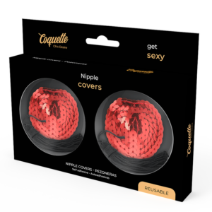 Coquette Accessories-Acoperitoare pentru Sfârcuri Roșii - imagine 2