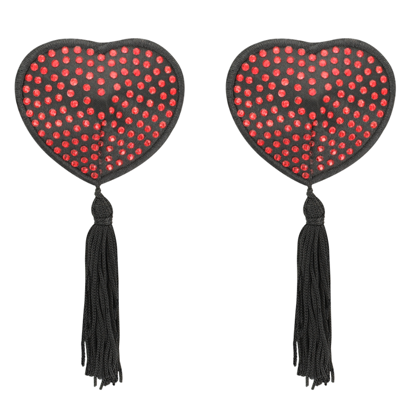 Coquette Accessories-Acoperitoare pentru Sfârcuri Inimă Negru/Roșu 3 img 94628 8da5e2875ea012a368ffb535ded47ba4 1