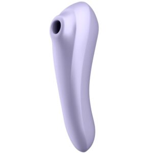 Satisfyer Connect-Dual Pleasure Air Pulse Vibrator Mauve · Jucarii Cupluri (imaginea 2)