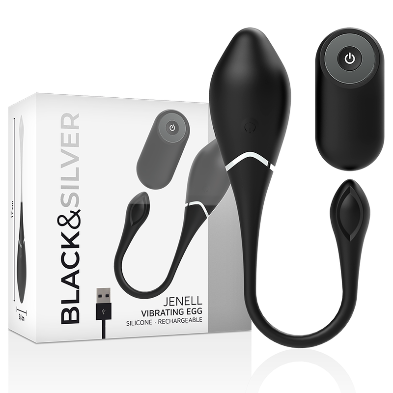 Black&silver-Jenell Ou Vibrator Reîncărcabil-Silicon, 10 Trepte 2 img 94761 3e0e909861e2967433daa5b8e7960aa7 1